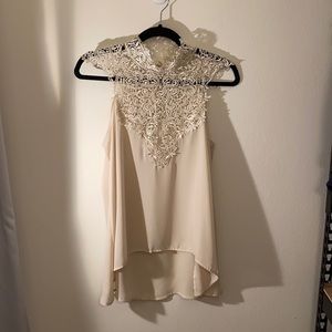 NELLA FANTASIA lace top